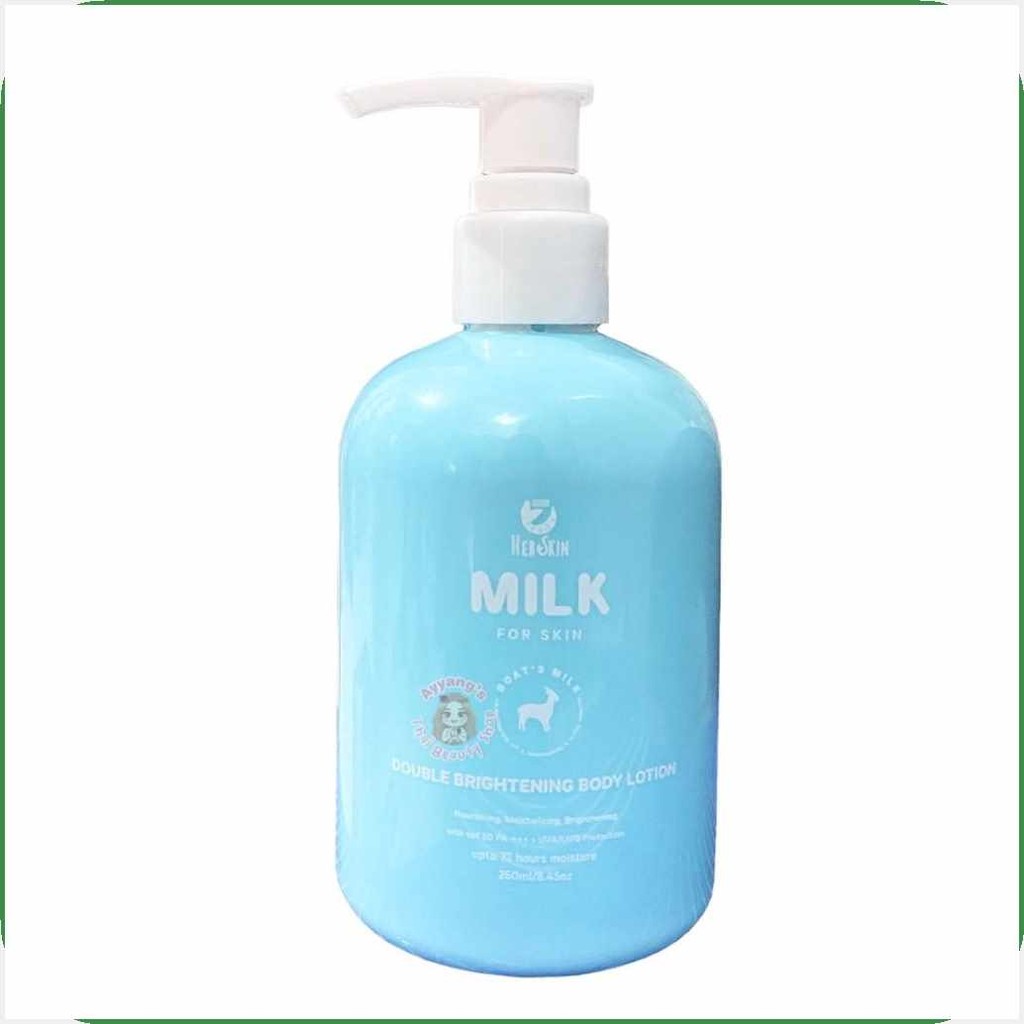 HERSKIN[Ss%JE{MILKvFfor-qSkin-UDouble-iBrightening-FBody-RLotion (250ML ...