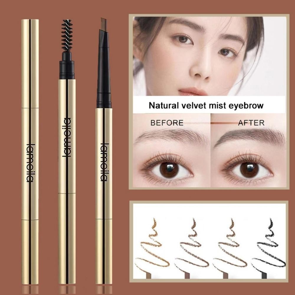 5 Colors Double Head Eyebrow Pencil Long Lasting Waterproof Eye Brow ...