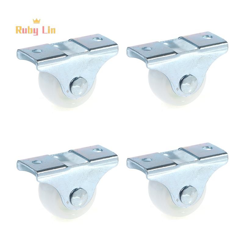 Ruby Lin 4pcs 1 Inch Drawer Wheel Plastic Directional Caster Guide ...