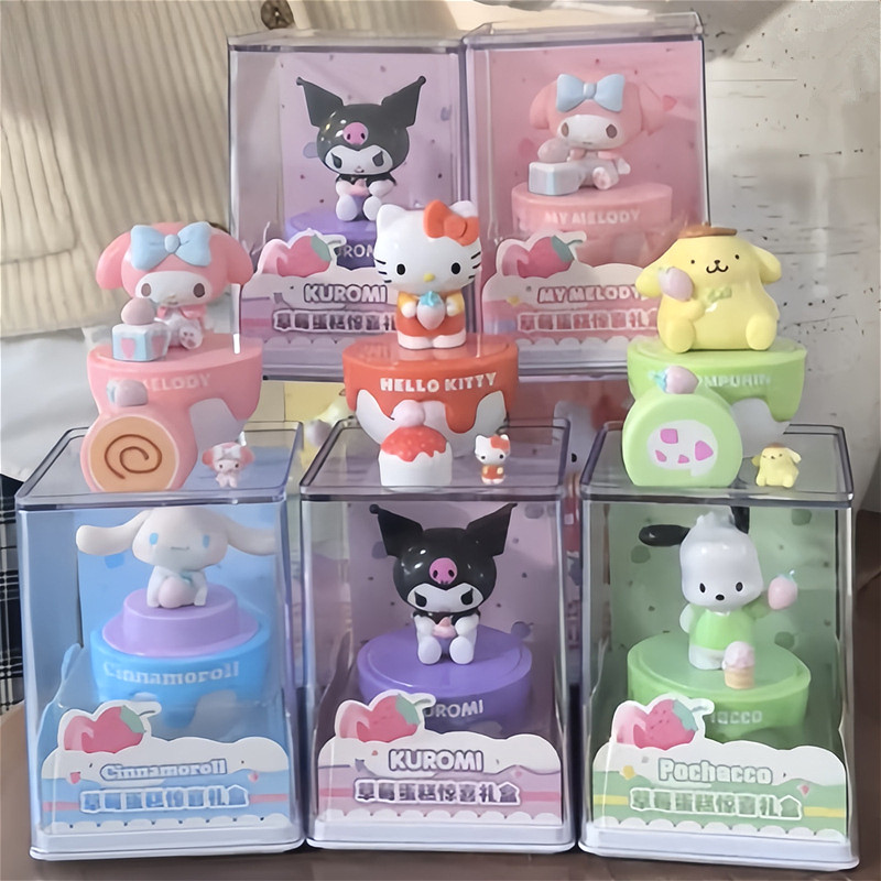 Sanrio Kuromi Toys Hello Kitty Cinnamoroll My Melody Pochacco Pompom ...