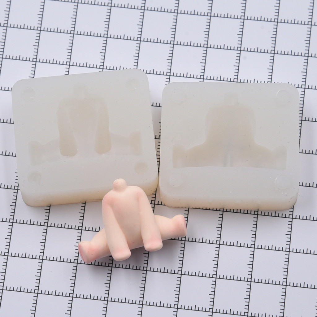 25 Pack Q Version Doll Face Silicone Molds For Polymer Clay - Miniature BJD Doll DIY Craft Molds (Pink) - View #5