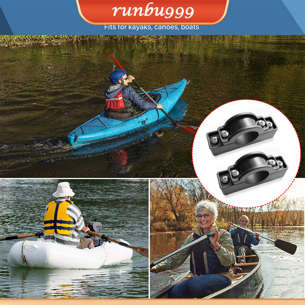 1/2 2 Pieces Kayak Pole Holder Fishing Boat Mounting Stabilizer Nylon ...