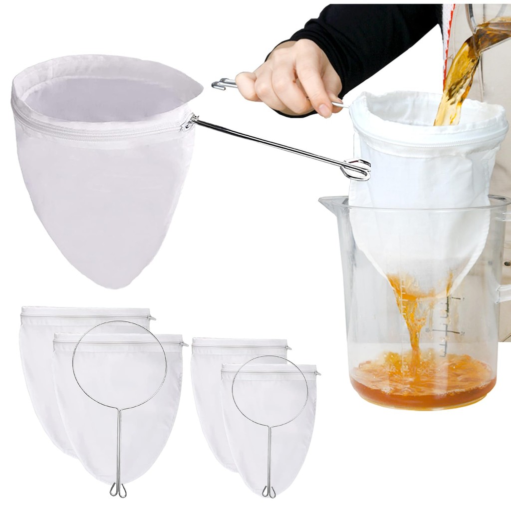 Coffee Milk Tea Filter Bag Reusable Food Strainer Thai Tea Filter ...