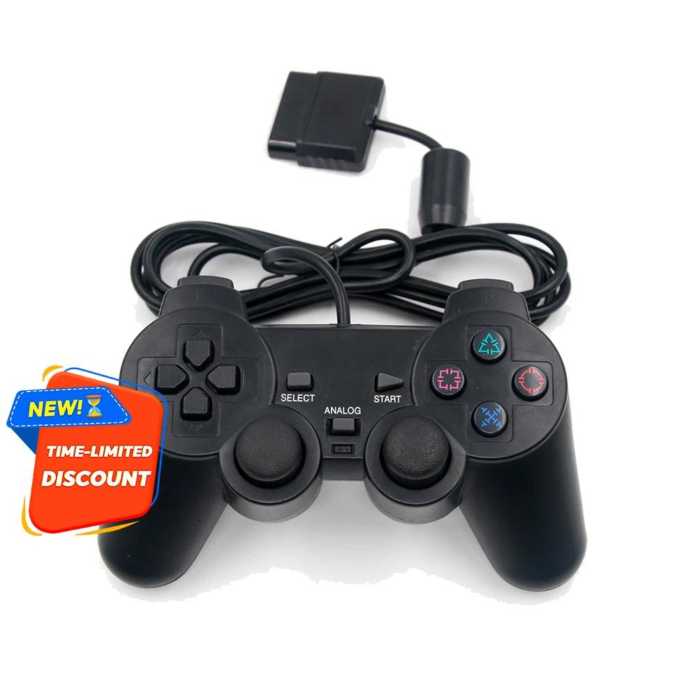 Wired USB Controller Kit for PS2 - Ergonomic Wired Joystick Plug and ...