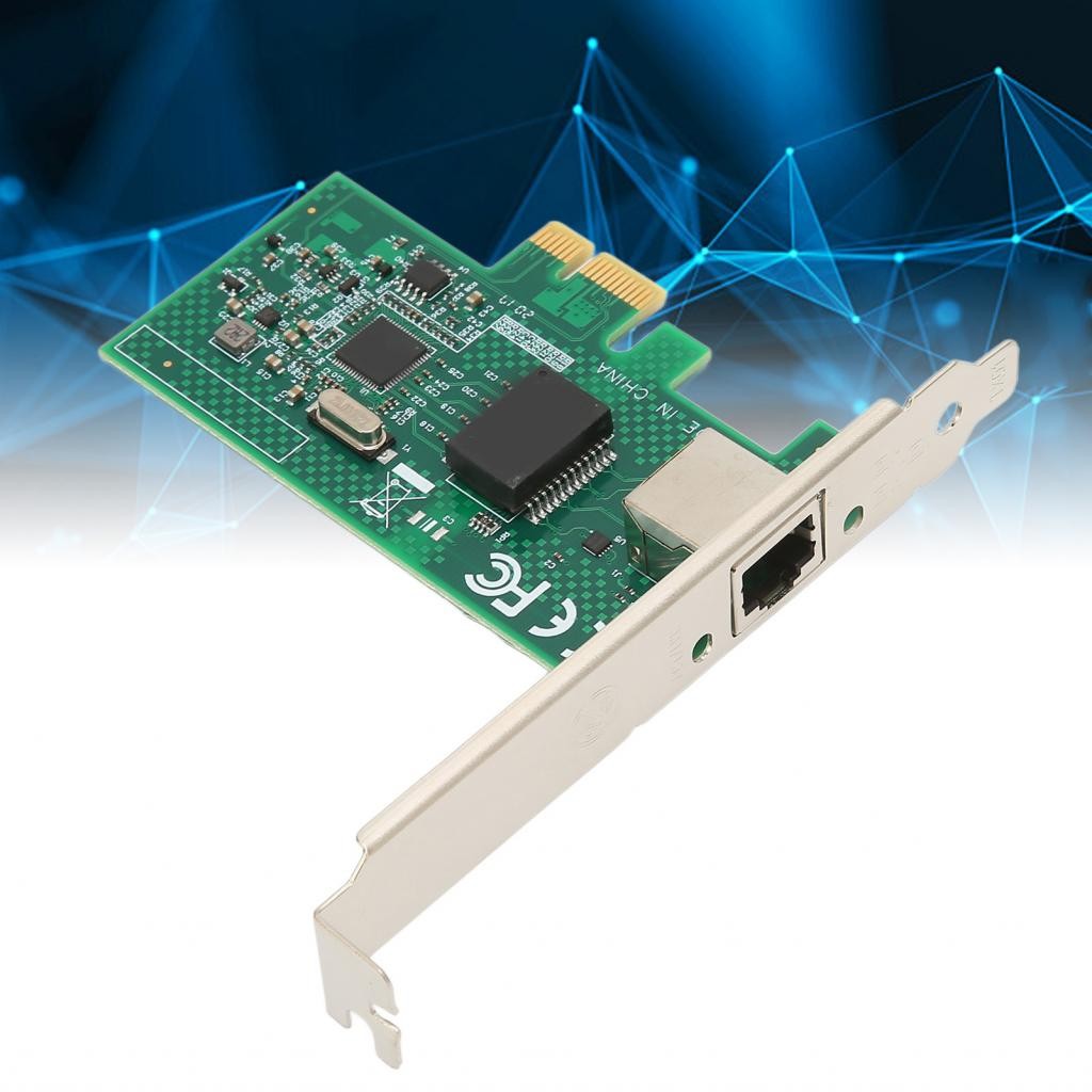 Skill PCIE Gigabit Server Adapter RJ45 Port X1 Network Interface Card ...