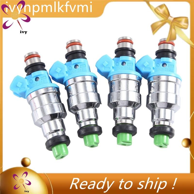 superstore1 4Pcs Fuel Injector for Mitsubishi Mirage Plymouth Colt Vista 1.5L INP-062 MD175075