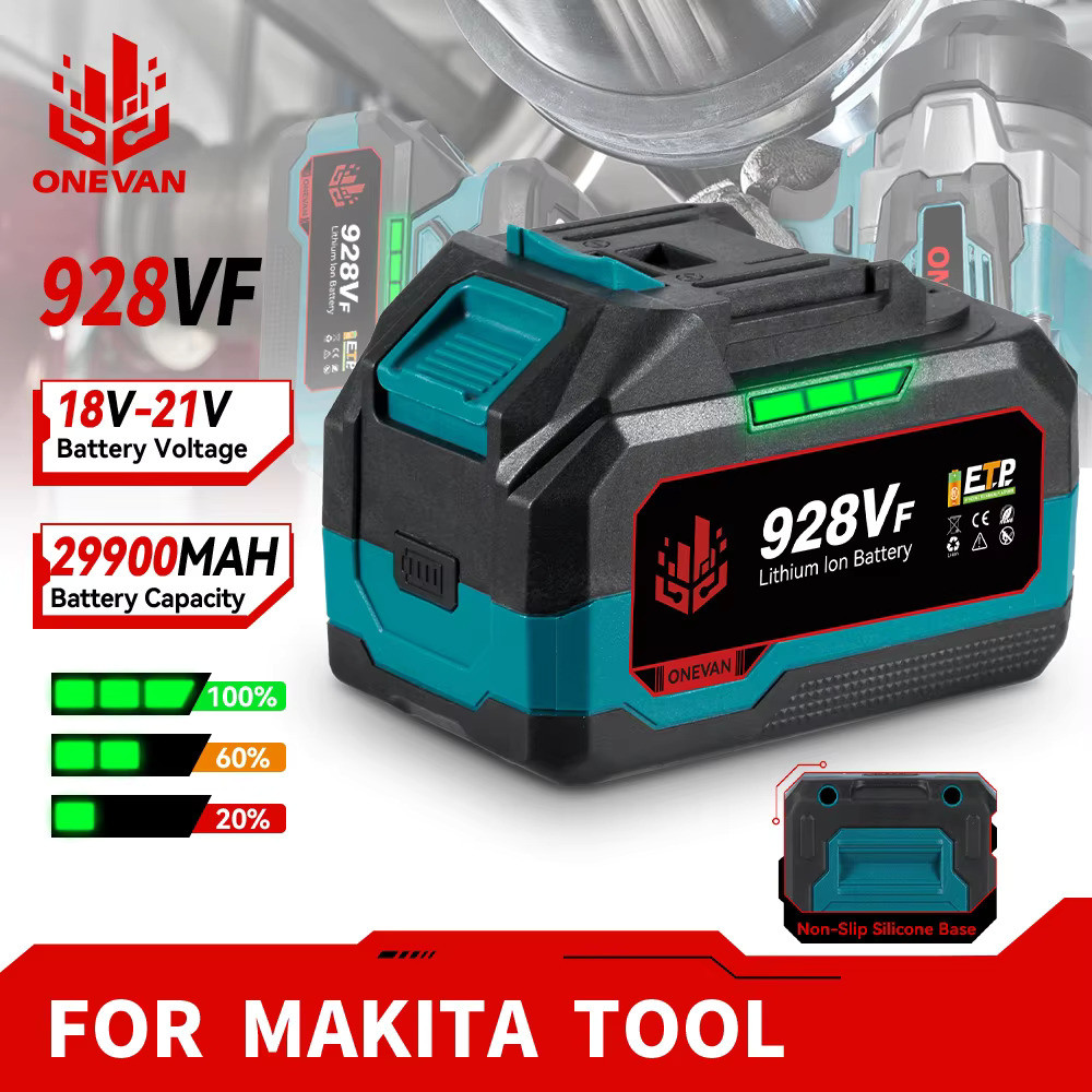 ONEVAN 21V Lithium Battery 928VF 29900mAh 588VF 22900mAh Capacity ...