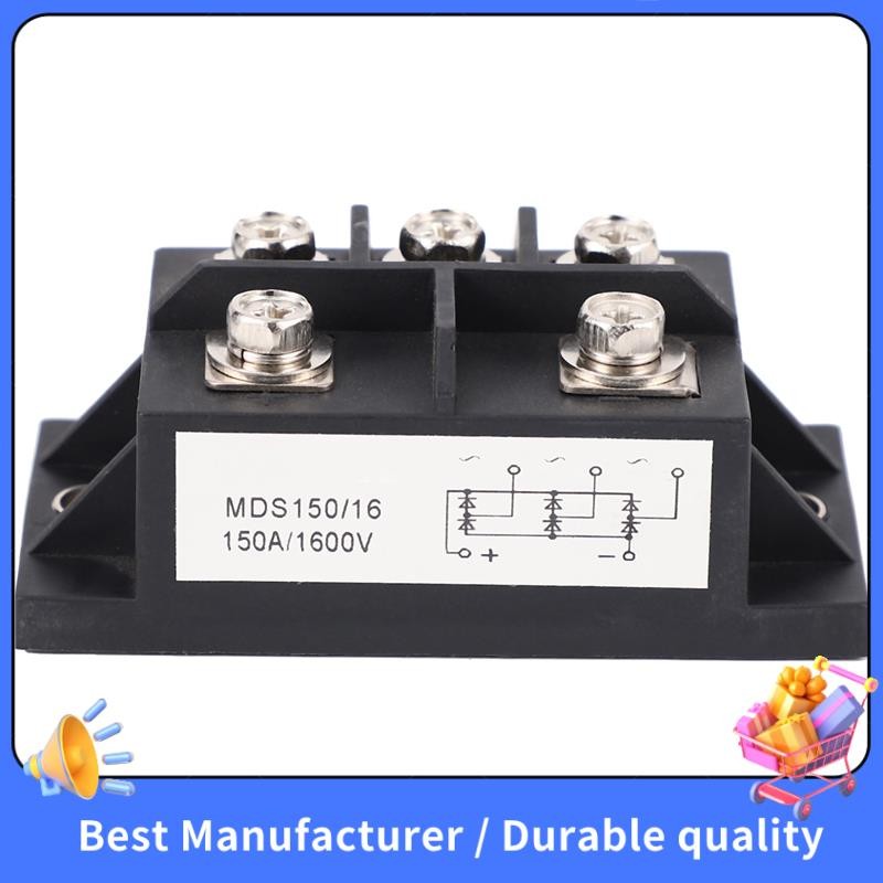MDS150A 3-Phase Diode Bridge Rectifier 150A Amp 1600V Copper 150 ...
