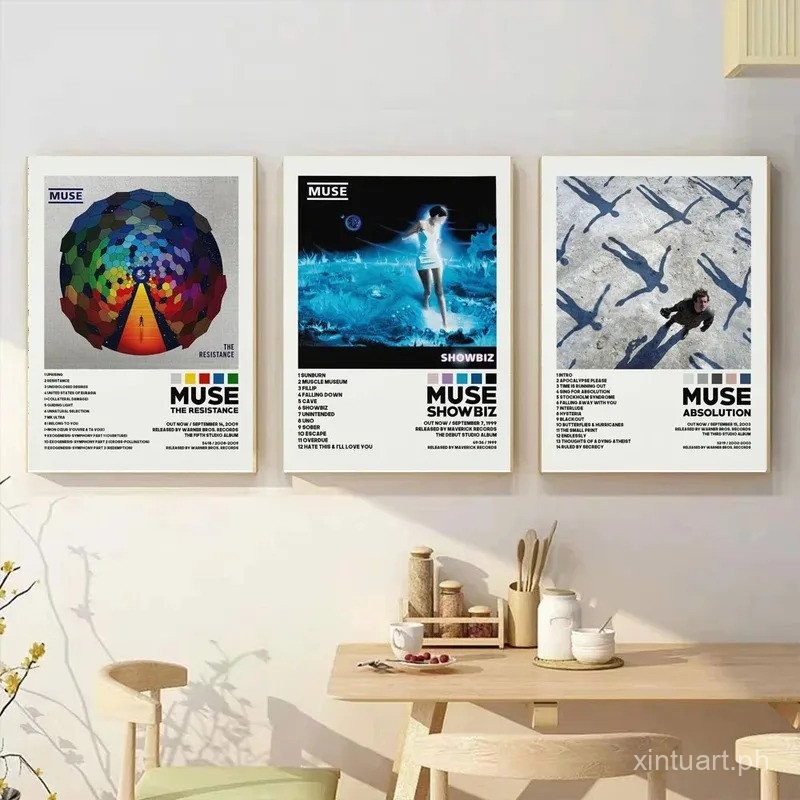 Muse Absolution The Resistance Tracklist Music Album Cover Poster ...