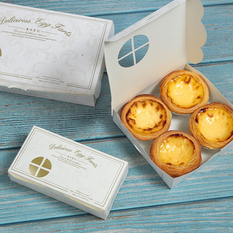 10pcs Cake Boxes with Window Bakery Boxes Pastry Boxes for Dessert Cake ...