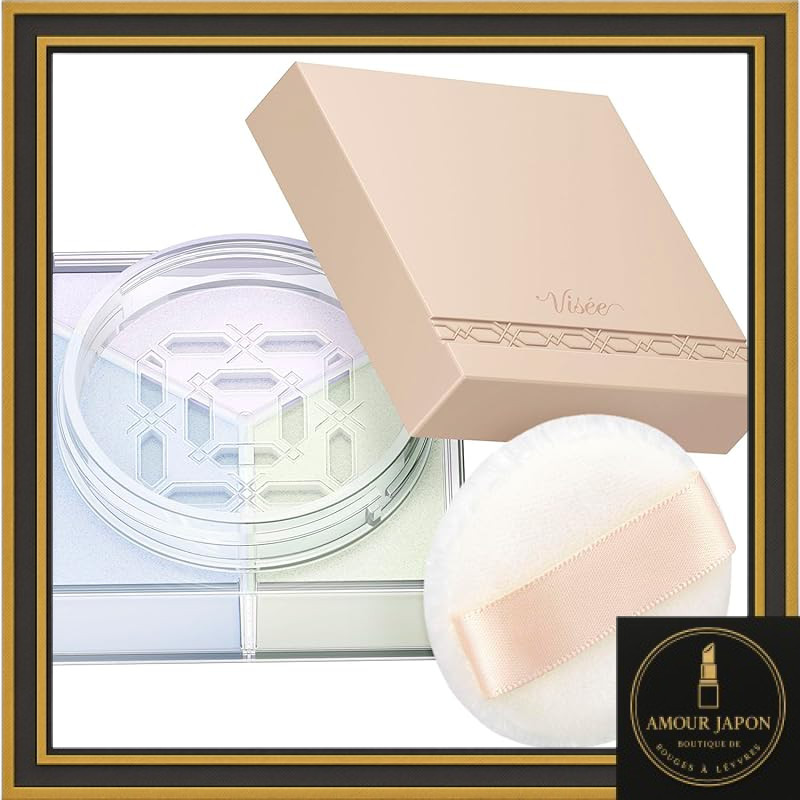 Visee Trinitas Glow Powder - Face Powder for Radiant Skin with Oil ...
