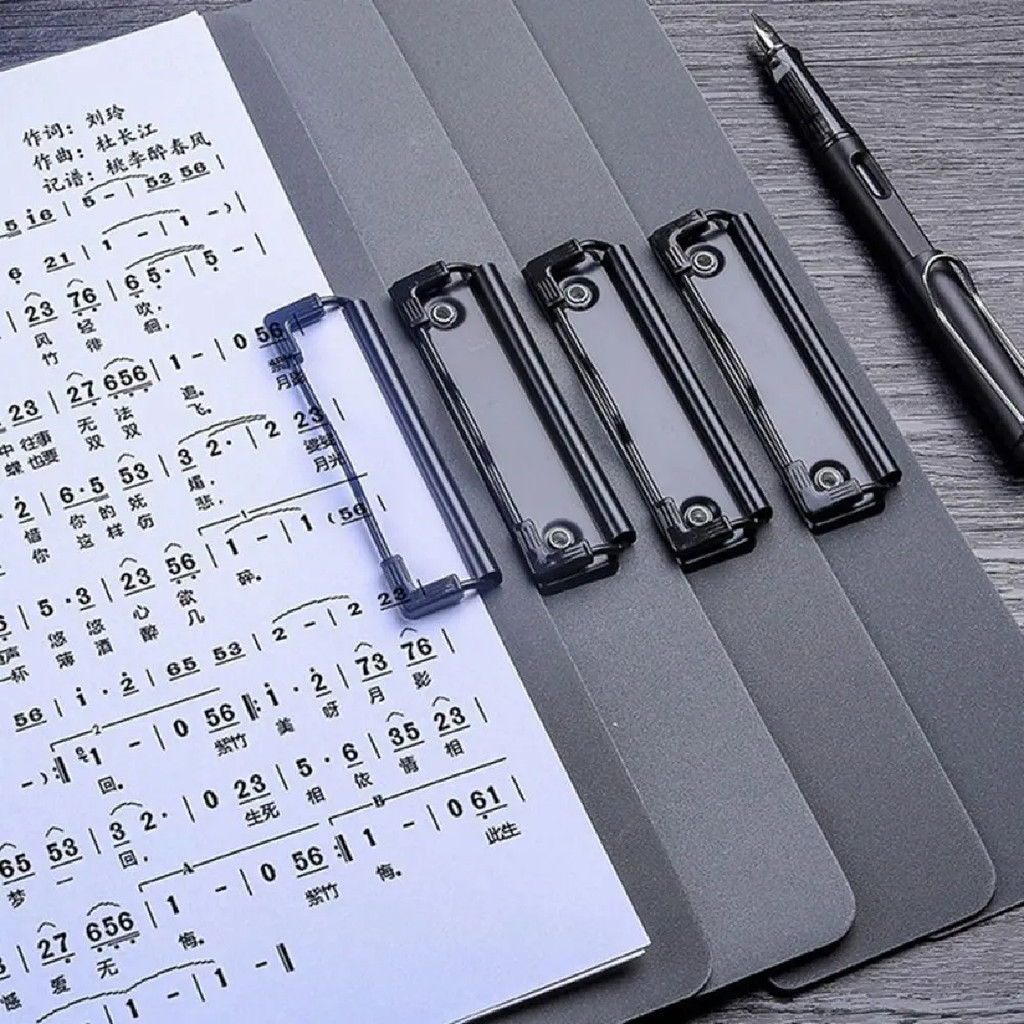 A4 Waterproof Document Folder Horizontal/Vertical Clip Board Clip ...