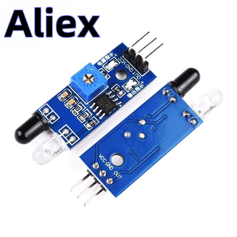 IR Infrared Obstacle Avoidance Sensor Module for Arduino Smart Car ...