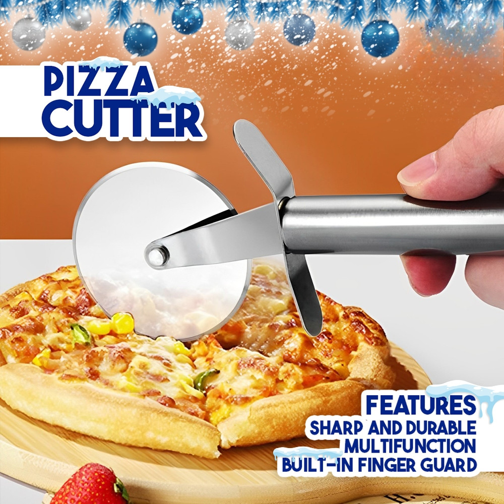 Stainless Steel Pastry Cutter Pizza Cutter Fondant Cutter Slicer Food ...