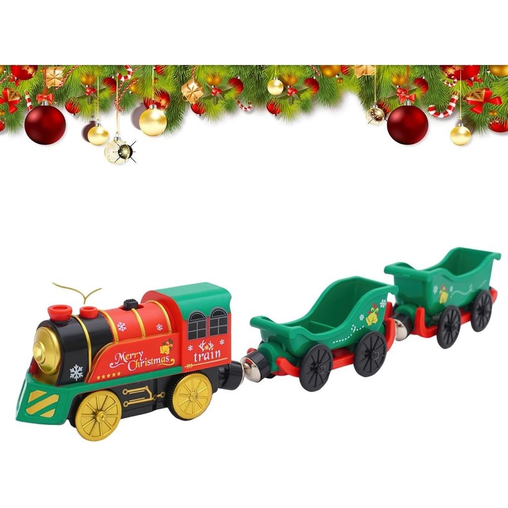 Motorized Train Toy For Wooden Railway Tracks - Compatible With Thomas, Brio & Major Brands