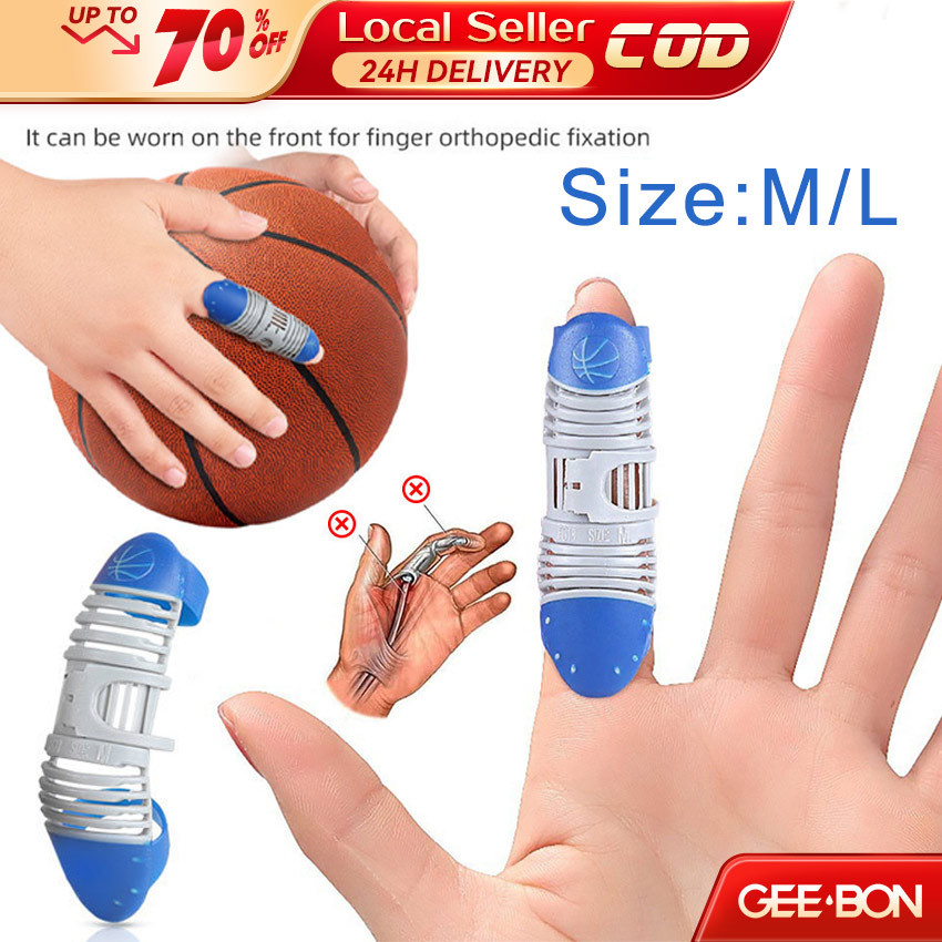 GEEBON Basketball Finger Guard Latex Exercise Protector Support Sport ...