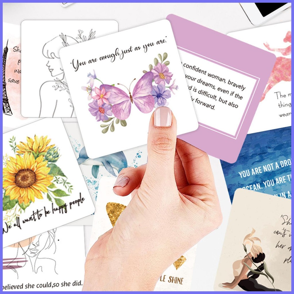 Affirmations Cards Beautiful Inspirational Motivational Encouragement ...