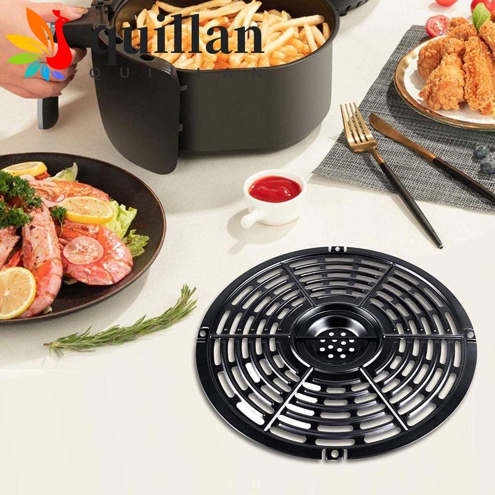 Air Fryer Grill Pan Replacement - Non-Stick Crisper Plate For 2.6QT Models (20.8x20.8cm)