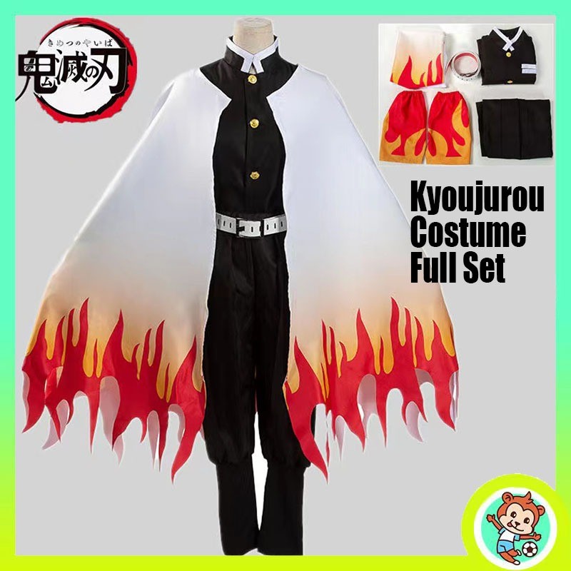Demon Slayer Rengoku Kyoujurou Cosplay Costume Rengoku Kyoujurou ...