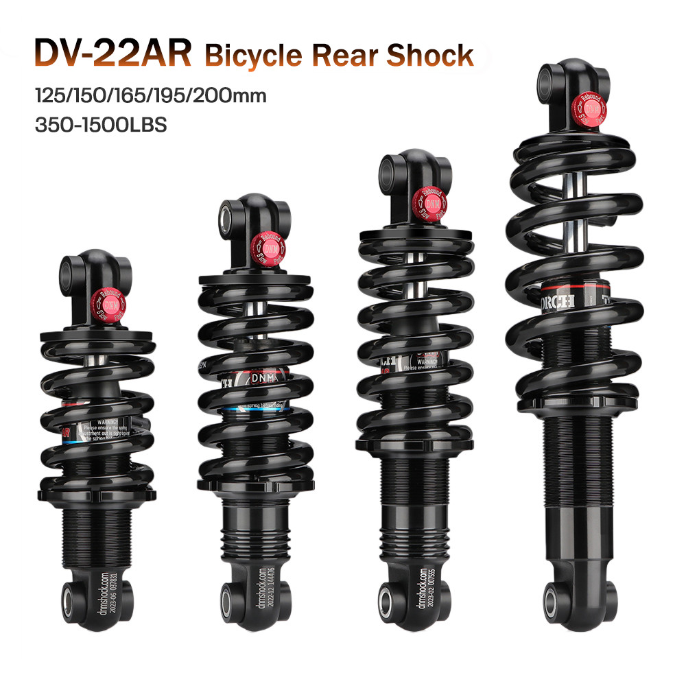 DNM DV-22AR Bicycle Rear Shock Spring Hydrauli Suspension MTB Mountain ...