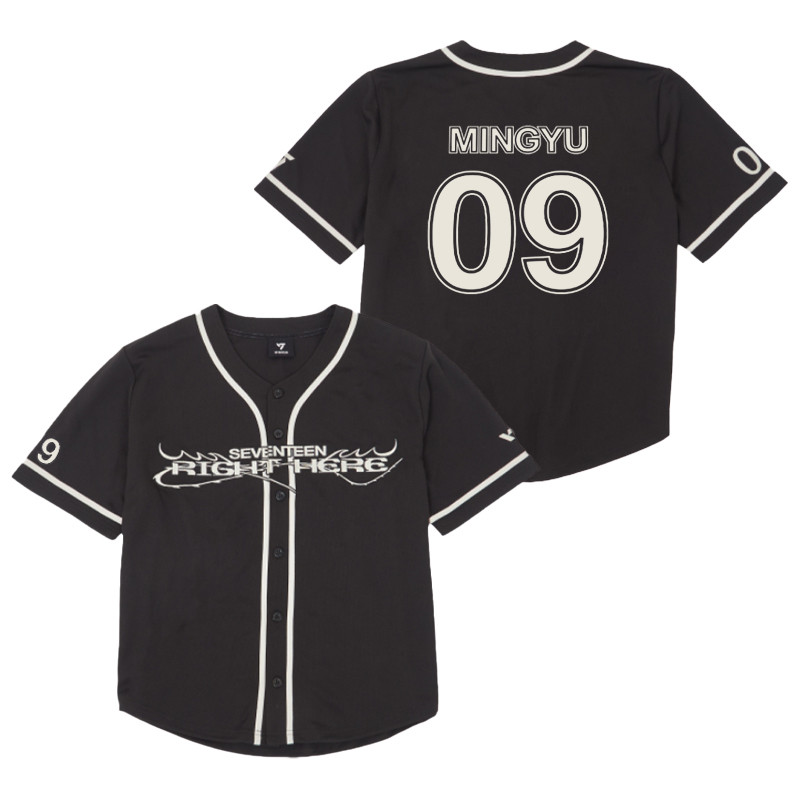 KPOP SEVENTEEN RIGHT HERE Jersey T-shirt Men Women S.COUPS WONWOO