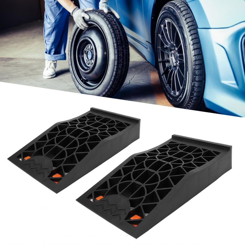 Car Ramps Vehicle Service Ramp Impact Resistant PP for Maintenance and ...