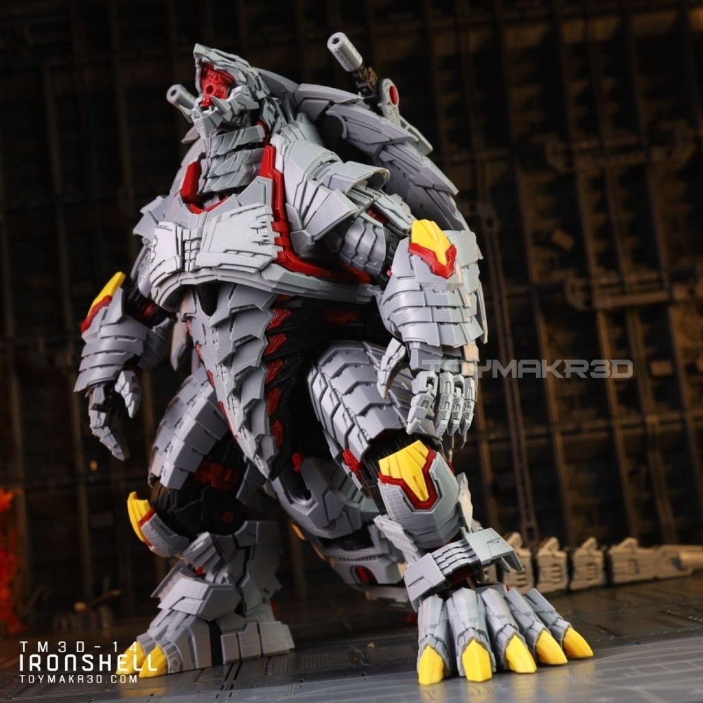 Mechanical Camera Iron Shell Handsome 3D Mecha Figure Movable Joint ...