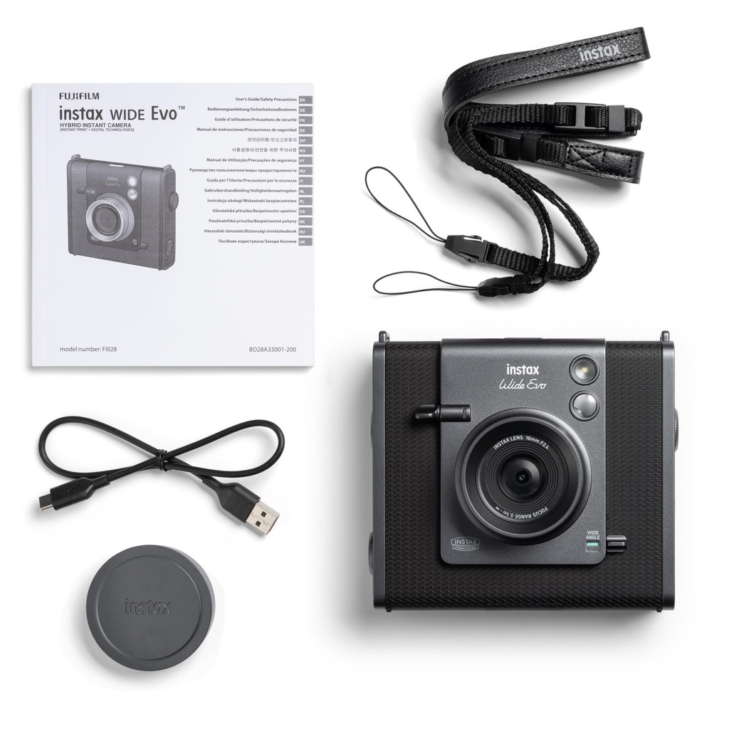 FUJIFILM Instax Evo Hybrid Instant Camera (Instant Camera/Smartphone ...