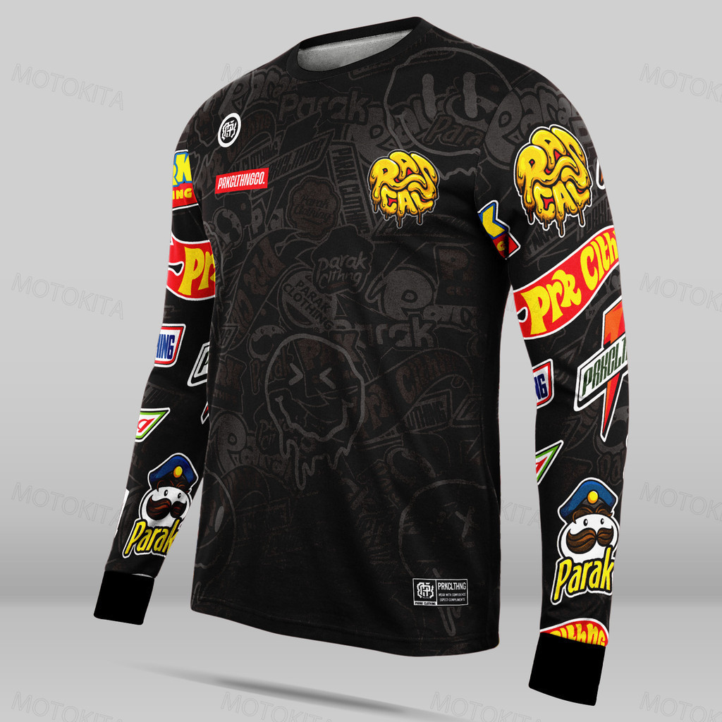 Riding a motorcycle shirt Riding a motorcycle jersey long bike new bike ...