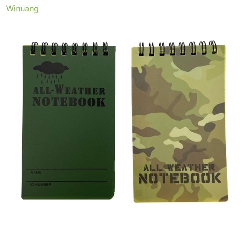 Picbliss Weatherproof Notebook All Weather Pocket Tactical Notepad Memo ...