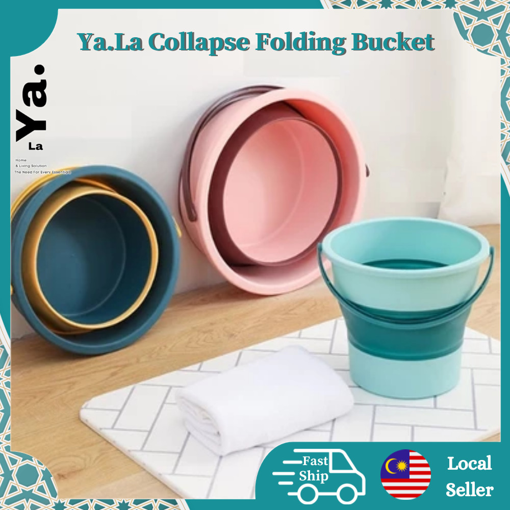 5L/10L/17L Foldable Bucket Collapsible Bucket Foldable Pail Collapsible ...