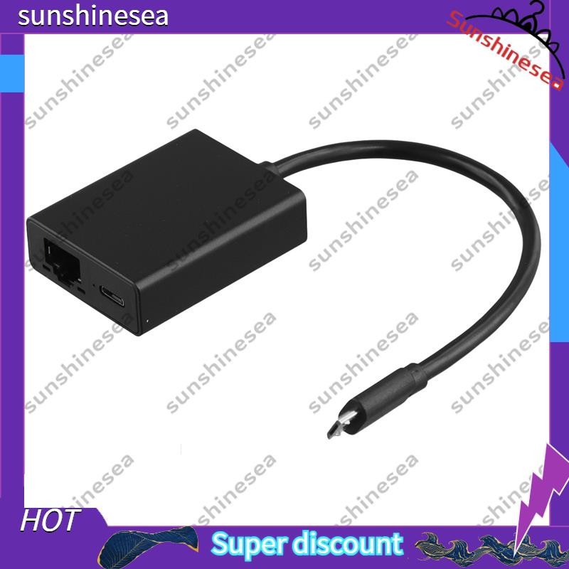 【sunshinesea】RJ45 100Mbps External Network Micro-Card Port 4K Stick LED ...