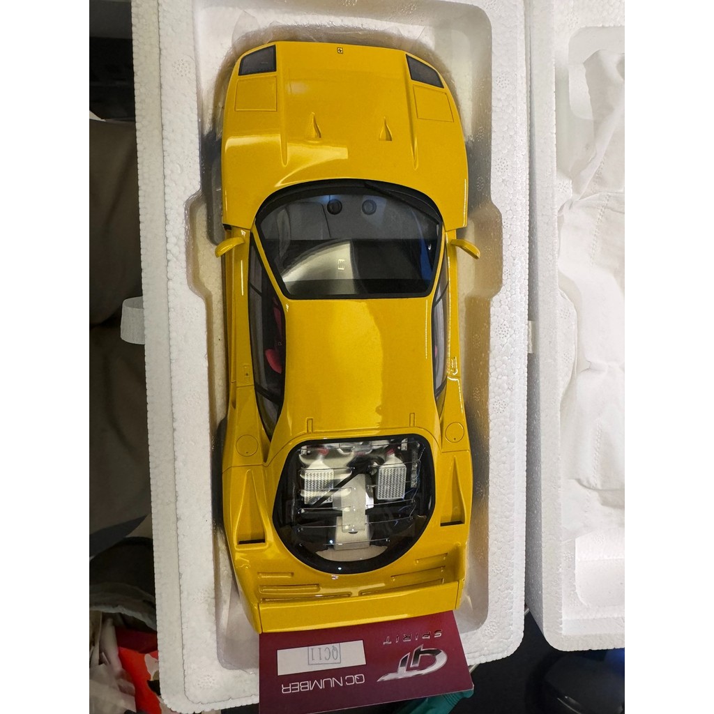 [Ready Stock] gtspirit/gts, Ferrari F40 Standard Edition Yellow ...