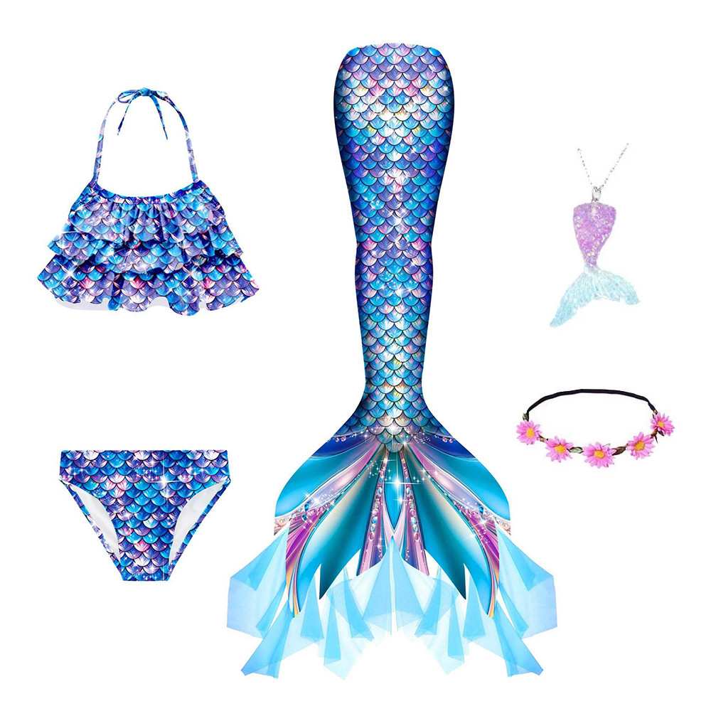 Girls Mystic Mermaids Swimsuit