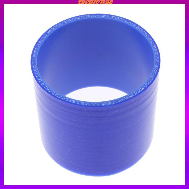 Swpeet 7Pcs 4 Inch - 102mm 4-Ply Reinforced Straight Silicone Hose With 108-116mm T
