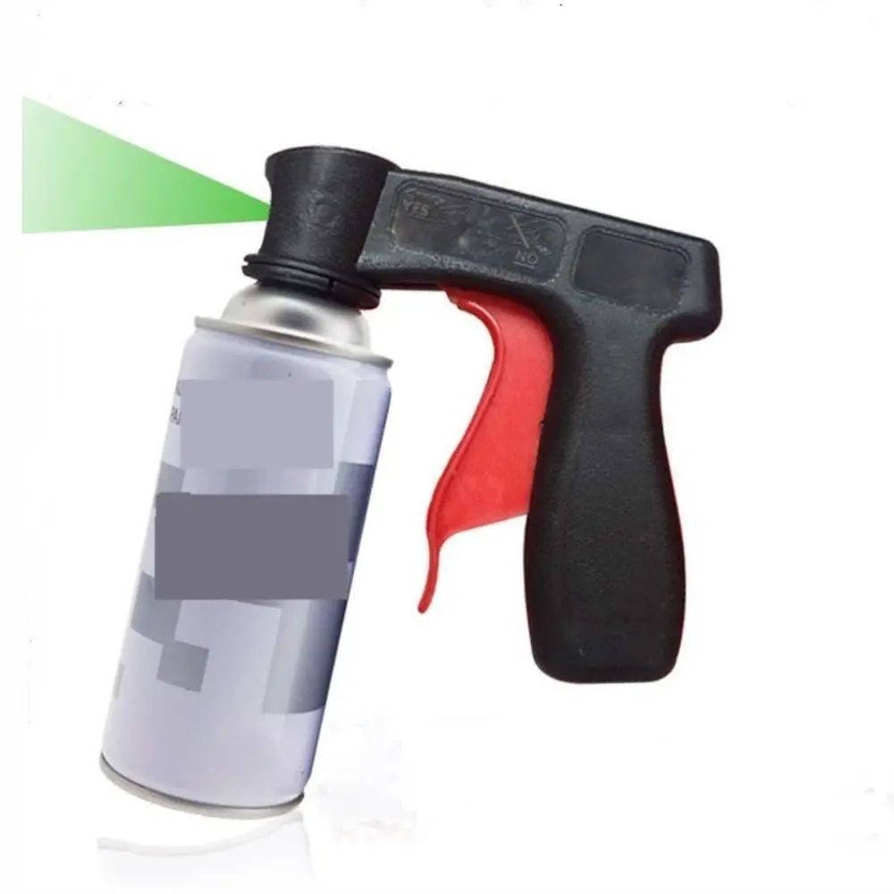 PP Aerosol Spray Paint Gun – Ergonomic Pistol Grip Handle With Twist Lock, Fits Most Cans For Easy Painting Projects