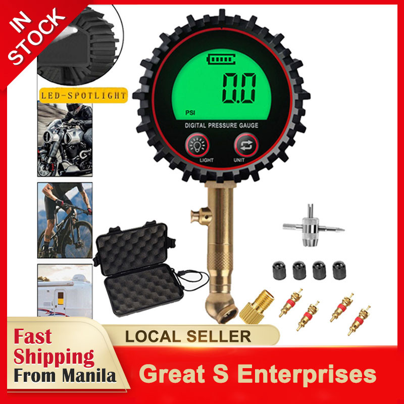 GSE Auto Parts High-precisionsTire Pressure GaugesBicycle Manometer ...