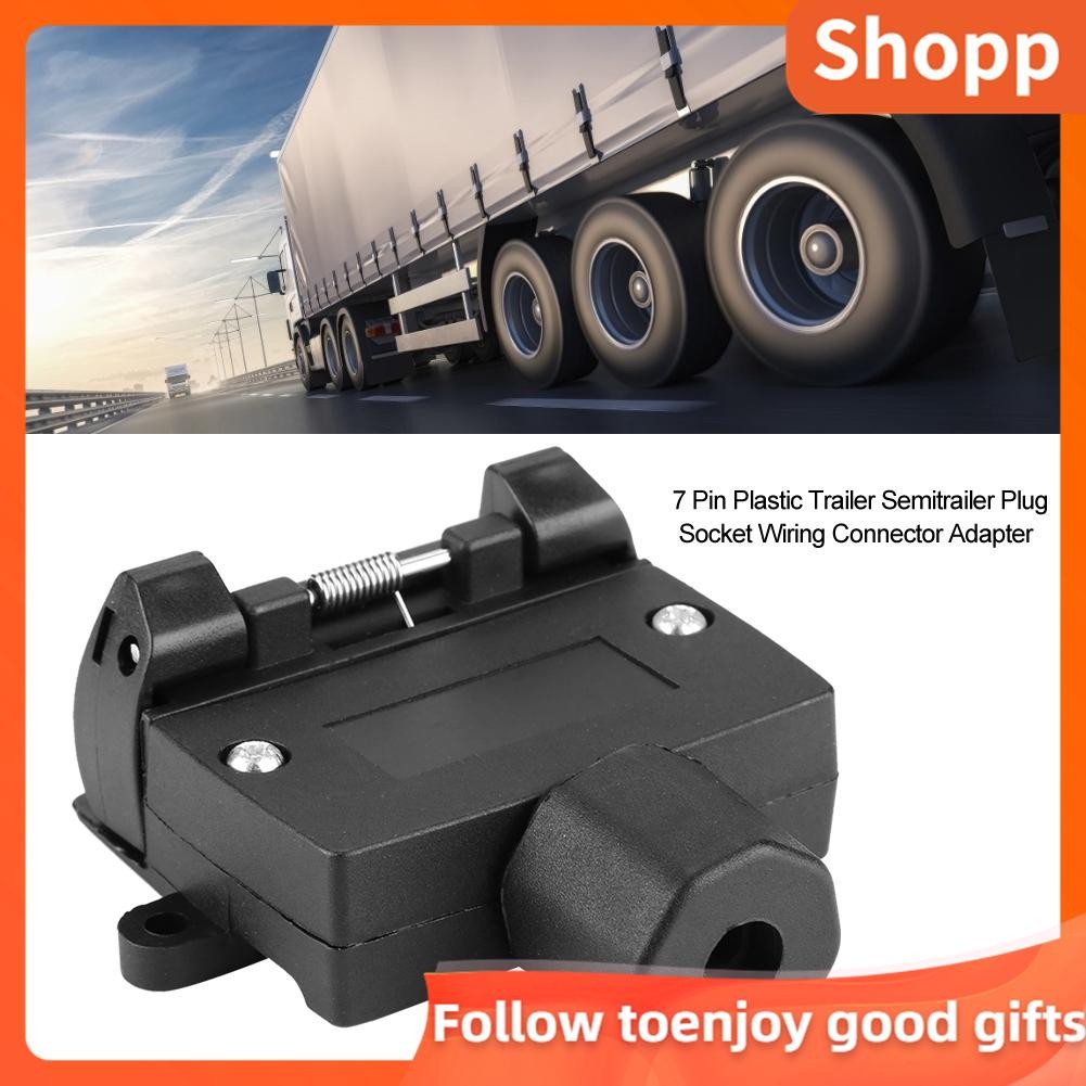 Shopp Waterproof Alternating Vehicle Alternator 7 Pin Plastic Trailer ...