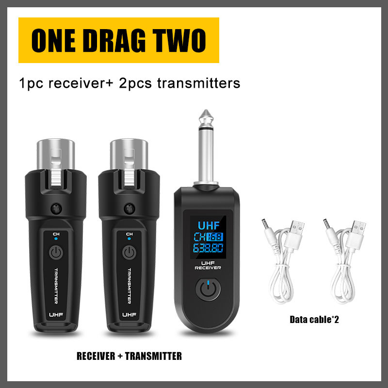 BEIJI UHF XLR adapter system, wireless microphone transmitter, dynamic ...