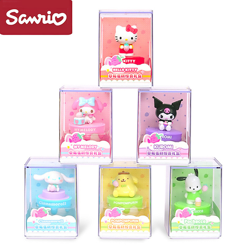 Kuromi Gift Set My Melody Hello Kitty Toys Pochacco Pompom Purin Sanrio ...