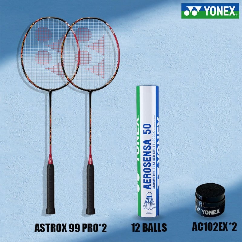Badminton Racket Original Carbon Full Fiber Professional High Tension ...
