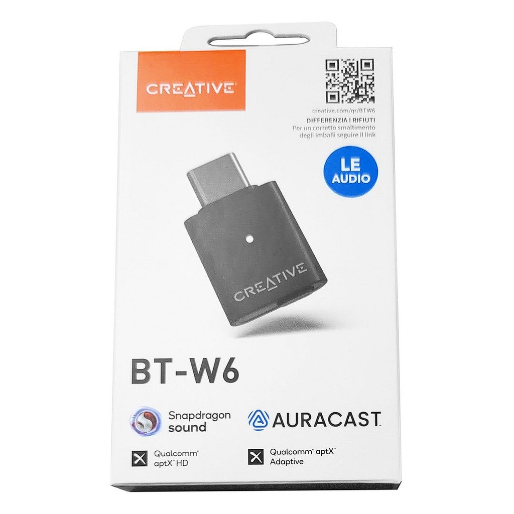 Creative BT-W6 im Test: 2,1 gut Auracast für PC, Mac und Spielekonsole