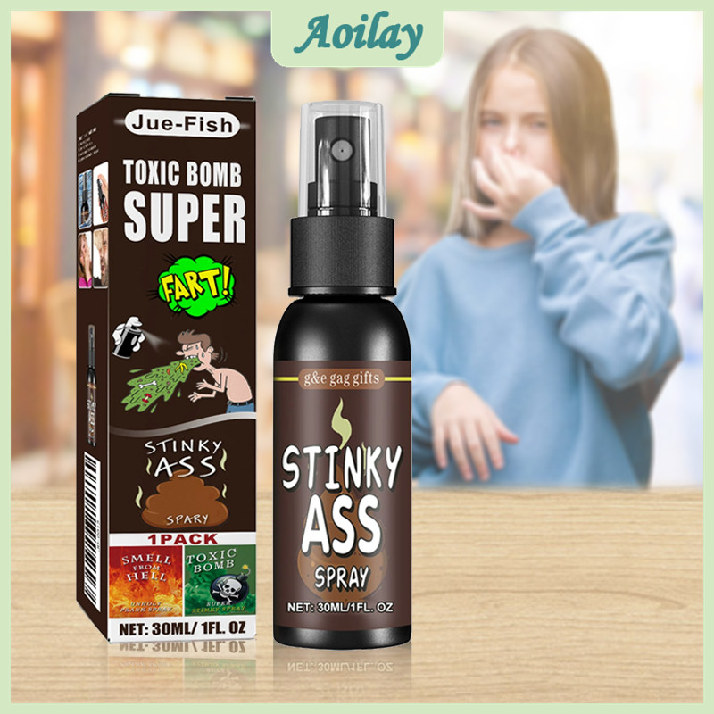 30ml Stinky Fart Spray Non-Toxic Prank Joke Fart Gag Stinky Spray for ...