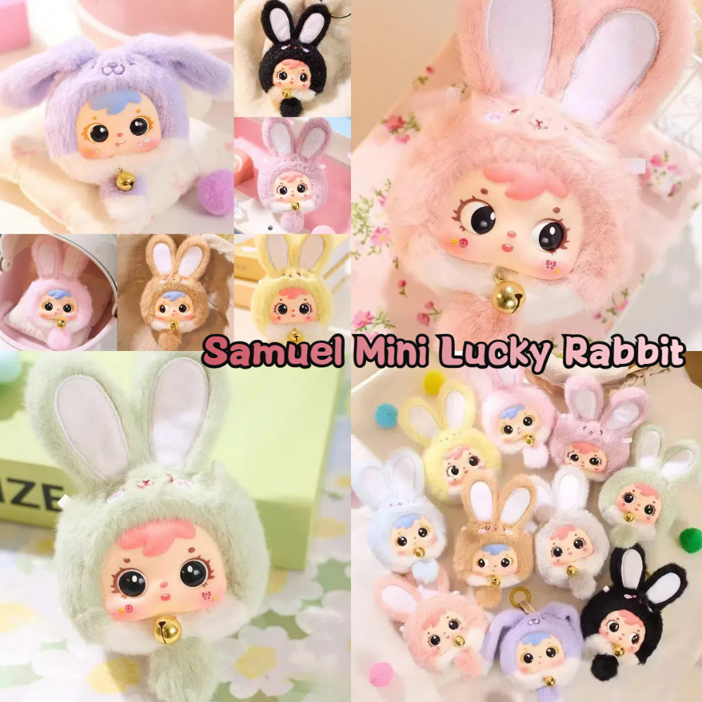 Samuel Mini Lucky Rabbit Samuel Mini Animal Plush Doll Blind Box 1Piece ...