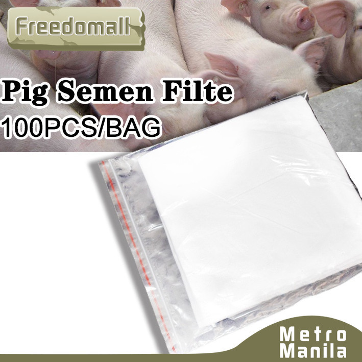 100pcs Pig Semen Filter Paper Artificial Collection Semen Non-woven ...