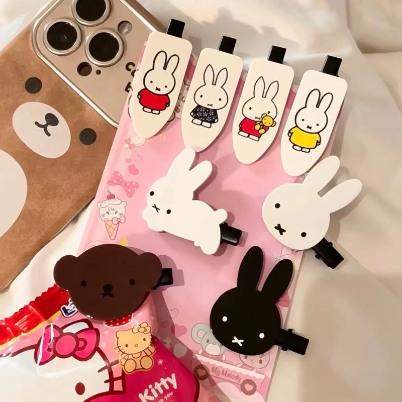 Rabbit Hair Clip Bangs Clip Cartoon Doll Bunny Girl Headdress | Shopee ...