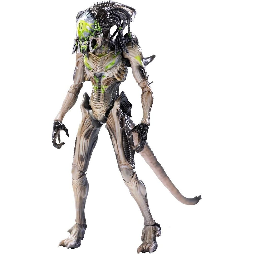 Hiya Toys Aliens vs. Predator: Battle Damaged Predalien 1:18 Scale ...
