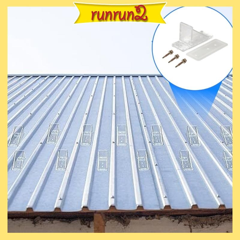 10-Pack Maple Leaf Snow Guard Kit For Metal Roofs – 16-Gauge 304 Stainless Steel With Screws & Gaskets