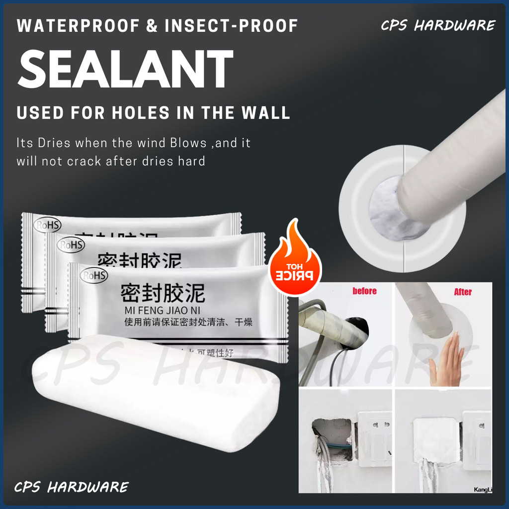 【COD】Waterproof Sealant Gap Filler,Aircon Gap Filler,Wall Hole Cover ...