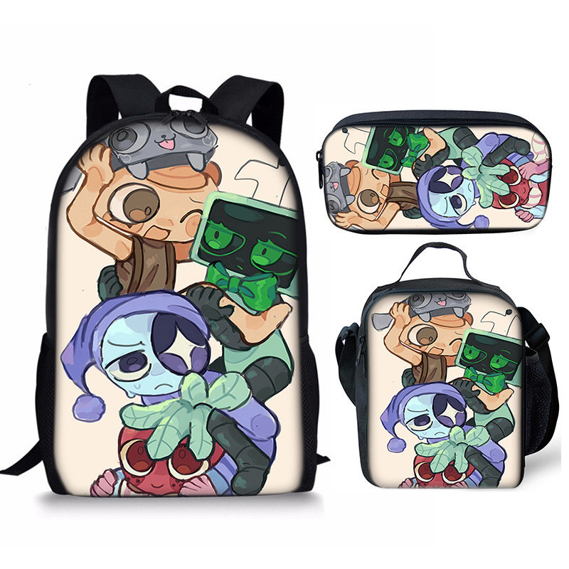 Dandy's world Backpack Messenger Bag Pencil Case Dandy's world Student ...